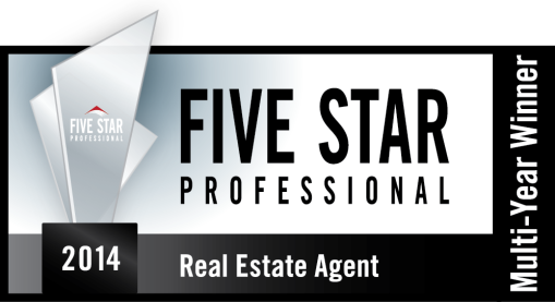 2014 Five Star Real Estate Agent Award